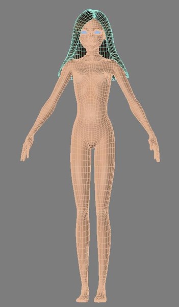 girl anime 3d max - Sabriel 18.1.zip... by sbeynon
